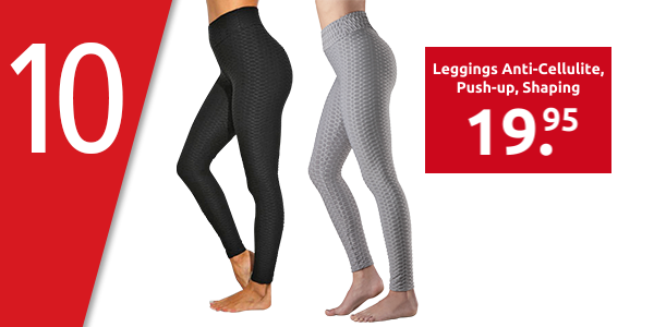 Leggings Anti-Cellulite, Push-up, Shaping