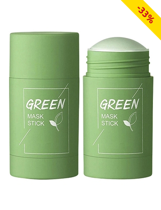 Masken-Sticks «Green Tea» im 2er-Set, reinigt, befeuchtet & nährt