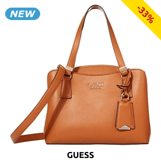 GUESS Handtasche «Lyndi», braun