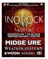 INO-ROCK FESTIVAL 2026: Midge Ure,Weather Systems, Kwoon, Hedone, Sad Smiles