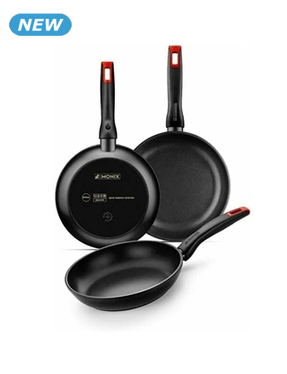 Pfannen-Set «Pro», 3-teilig