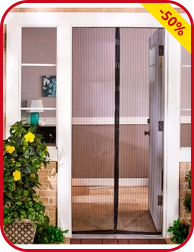 Magnetisches Moskitonetz