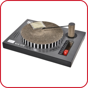 Kratz-Plattenspieler