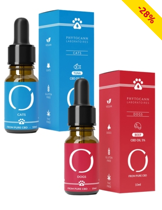 Phytocann Laboratoires CBD-Öl für Katzen, 5%, 10 ml, Thunfischaroma