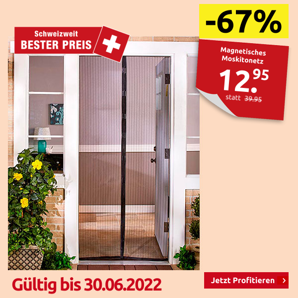 Magnetisches Moskitonetz