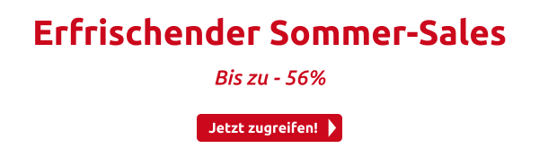 Erfrischender Sommer-Sales