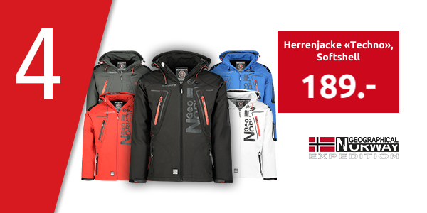 GEOGRAPHICAL NORWAY EXPEDITION Herrenjacke «Techno», Softshell