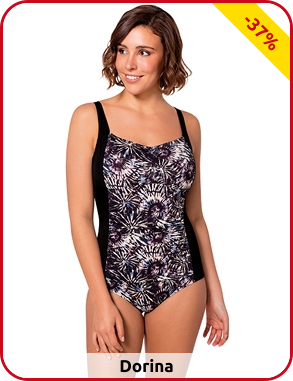 Formender Badeanzug von Dorina, Batik-Style
