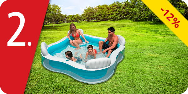Pool mit 4 Sitzen