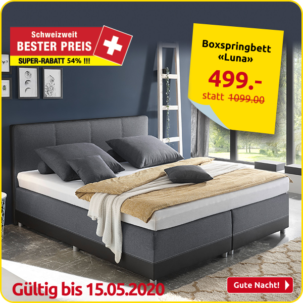 Boxspringbett «Luna»
