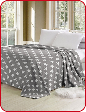 Fleecedecke «Stars», 150 x 200 cm