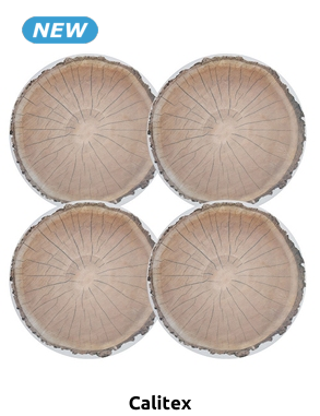 Calitex Tischsets «Holz», 4er-Pack