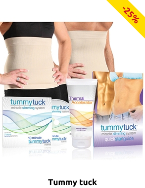 Schlankheitsgürtel, 3-teiliges Set «Tummy Tuck»