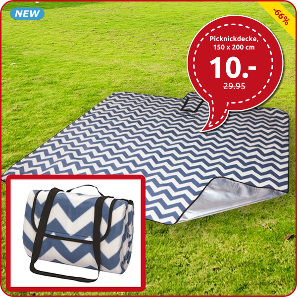 Picknickdecke, 150 x 200 cm