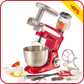 Küchenmaschine Mixer, rot