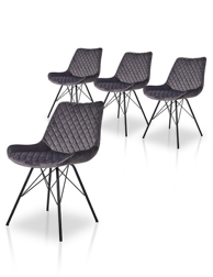 Set 4 Stühle «Mary»