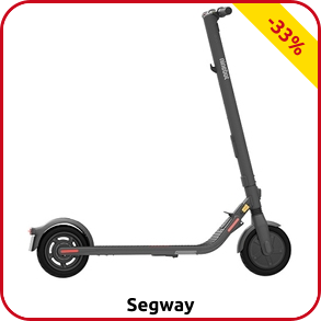 Segway E-Trottinett «E25D», Reichweite bis zu 25 km