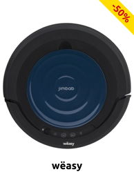 wëasy Roboterstaubsauger «Jimbab trc 50», 4 Navigationsmodi, Ø 28,5 cm