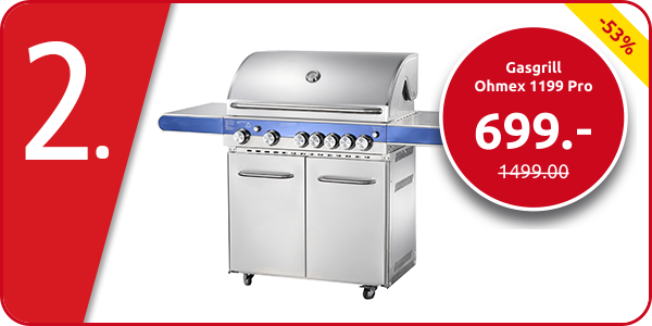 Gasgrill Ohmex 1199 Pro