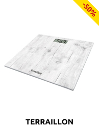 Terraillon Personenwaage «Parquet», Tragkraft 160 kg
