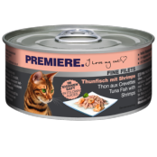 PREMIERE Fine Filets Naturell 12x80g Thunfisch mit Shrimps