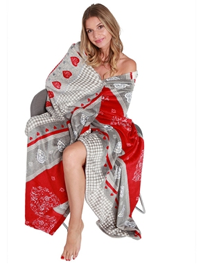 Fleecedecke «Red»