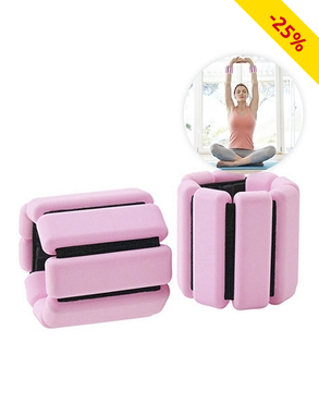 Gewichtsmanschetten im 2er-Set, 2 x bis 450 g