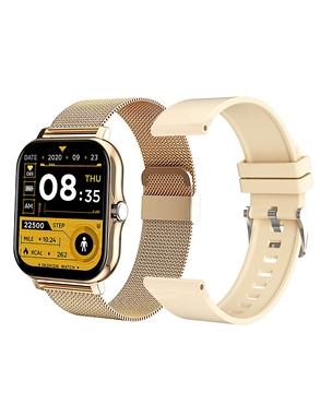 Smartwatch «City», 1,69", 2 auswechselbare Armbänder City/Schick & Sport