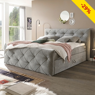 Boxspringbett «Tarra», 180 x 200 cm