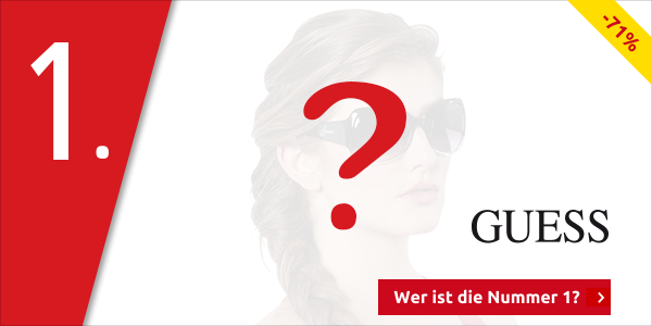 GUESS Damen-Sonnenbrille, abgestuft