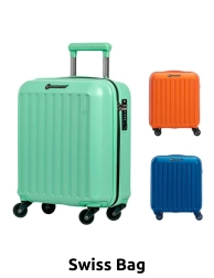 Swiss Bag Koffer «Cabine», H 45 cm, 32 l, light, mint