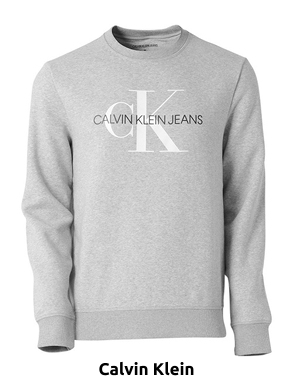 Calvin Klein Herrenpullover, grau