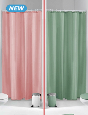 Duschvorhang «Vitamine», 180 x 200 cm, grün