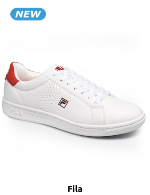 FILA Herren-Sneakers «Crosscourt», weiss/rot