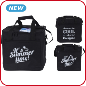 Kühltasche 18 l, schwarz