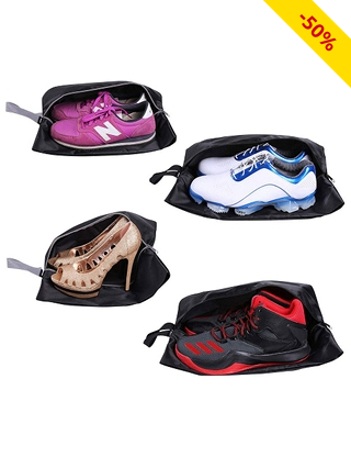 Reiseschuhtasche, 4er-Set