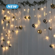 Girlande «Weihnachtskugeln», 70 LEDs, L 140 cm