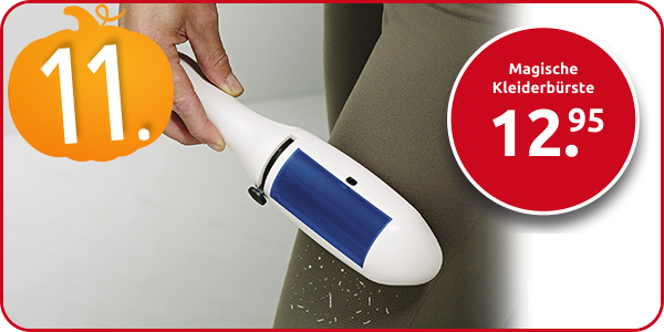 Magische Kleiderbürste