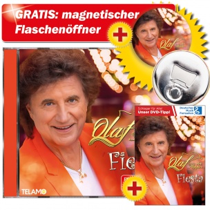 Fiesta CD+DVD-Paket + GRATIS magnetischer Flaschenöffner