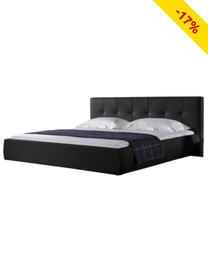 Polsterbett «VIP», 160 x 200, schwarz