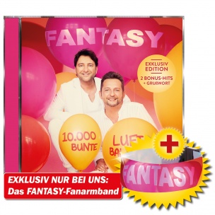 10.000 bunte Luftballons + GRATIS Fanarmband