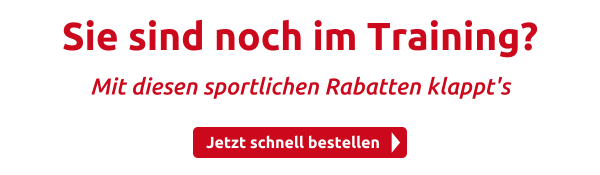 Sie sind noch im Training?