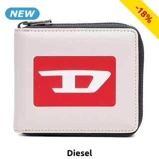 DIESEL Brieftasche, grau