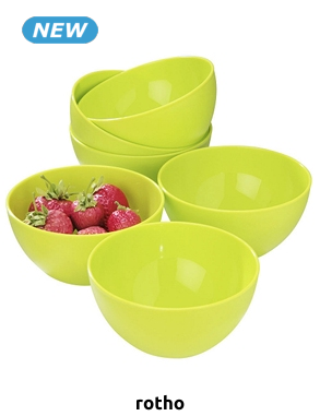 Rotho Schüsselset, 6 Stück