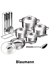 Blaumann Kochgeschirr, 17-teilig