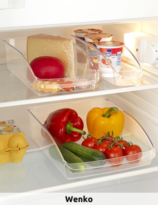 Wenko Kühlschrank-Organizer, 3 Stück