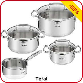 Kochgeschirr Duetto + Tefal