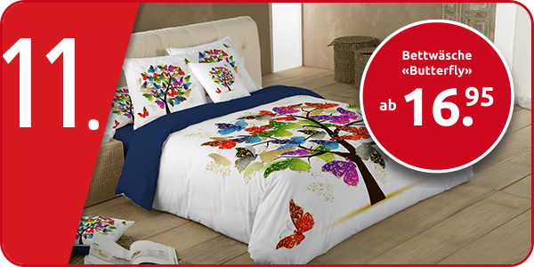 Bettwäsche «Butterfly»