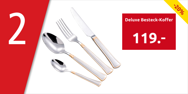 Deluxe Besteck-Koffer