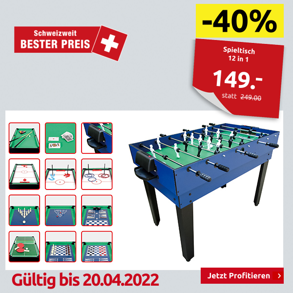 Spieltisch 12 in 1